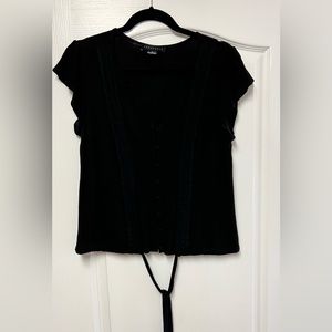 Sanctuary, short sleeve blouse